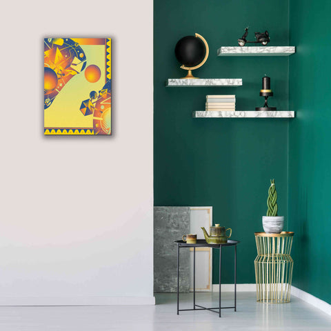 Image of 'Cyber Space' by David Chestnutt, Giclee Canvas Wall Art,18 x 26