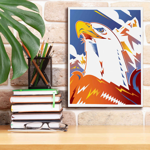 Image of 'Eagle' by David Chestnutt, Giclee Canvas Wall Art,12 x 16