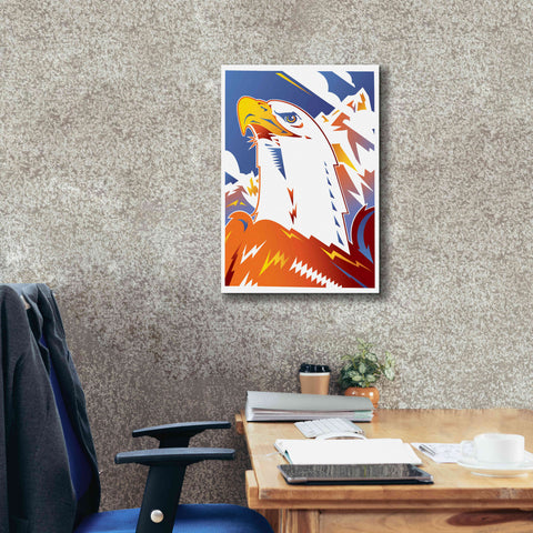 Image of 'Eagle' by David Chestnutt, Giclee Canvas Wall Art,18 x 26