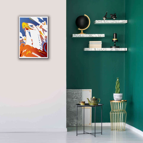 Image of 'Eagle' by David Chestnutt, Giclee Canvas Wall Art,18 x 26
