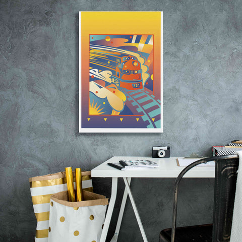 Image of 'Express' by David Chestnutt, Giclee Canvas Wall Art,18 x 26