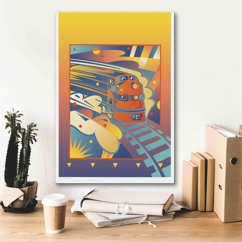 Image of 'Express' by David Chestnutt, Giclee Canvas Wall Art,18 x 26