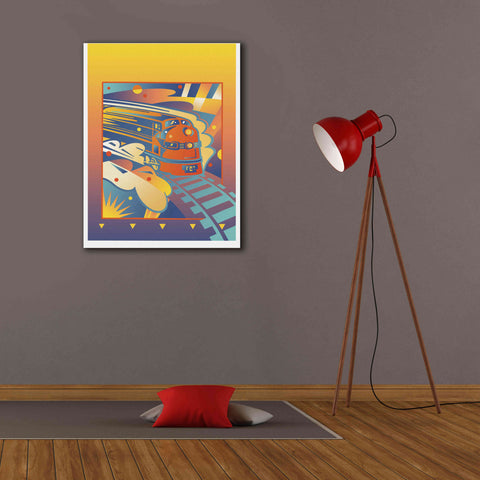 Image of 'Express' by David Chestnutt, Giclee Canvas Wall Art,26 x 34