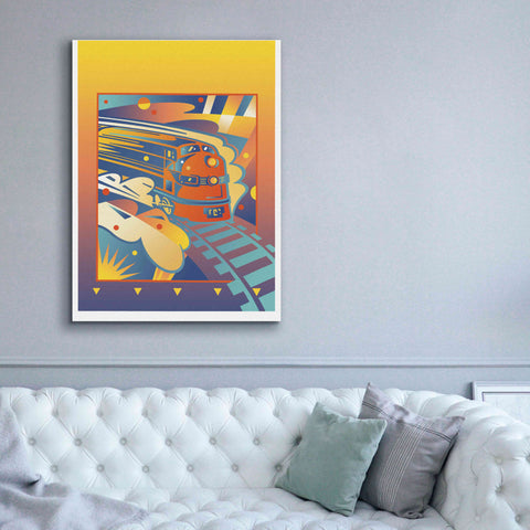 Image of 'Express' by David Chestnutt, Giclee Canvas Wall Art,40 x 54