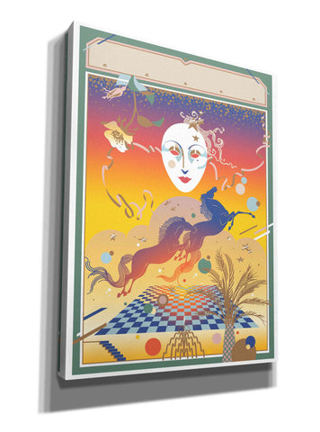 Image of 'Fantasy Mask' by David Chestnutt, Giclee Canvas Wall Art