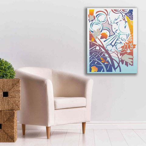 Image of 'Father Winter' by David Chestnutt, Giclee Canvas Wall Art,26 x 34