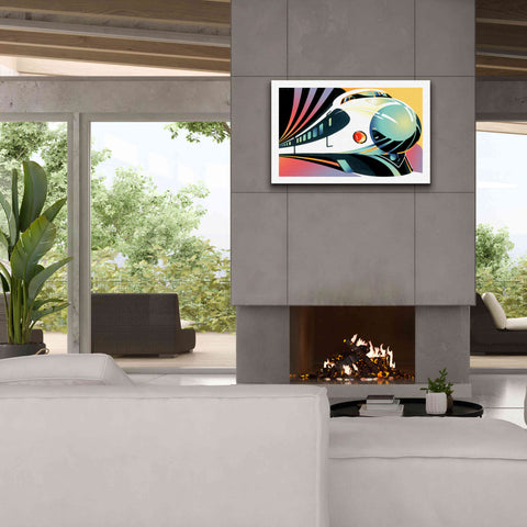 Image of 'Japanese High Speed Train' by David Chestnutt, Giclee Canvas Wall Art,40 x 26