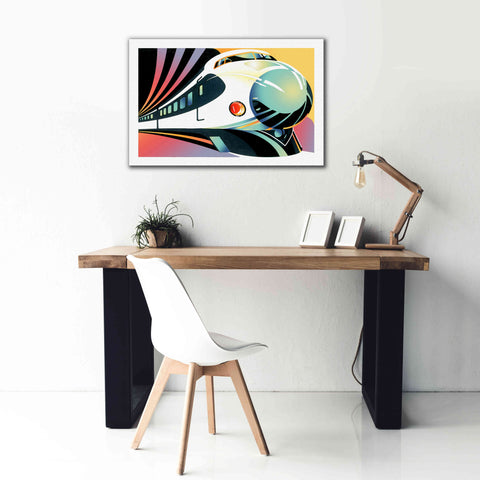 Image of 'Japanese High Speed Train' by David Chestnutt, Giclee Canvas Wall Art,40 x 26