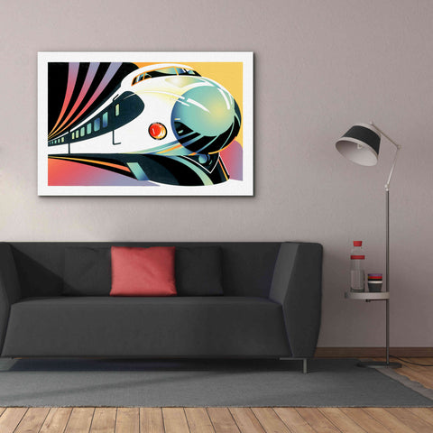 Image of 'Japanese High Speed Train' by David Chestnutt, Giclee Canvas Wall Art,60 x 40