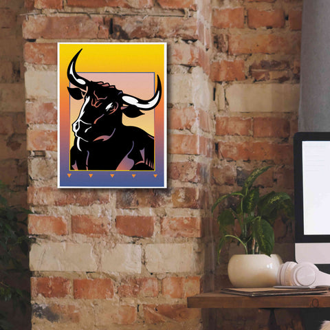 Image of 'Minotaur' by David Chestnutt, Giclee Canvas Wall Art,12 x 16