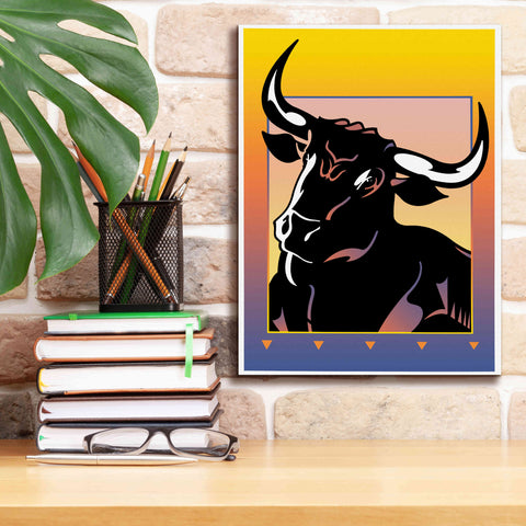 Image of 'Minotaur' by David Chestnutt, Giclee Canvas Wall Art,12 x 16