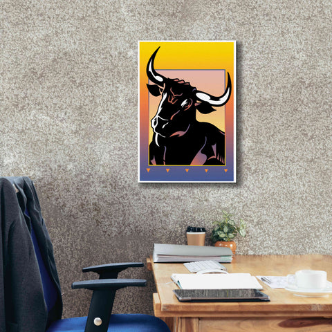 Image of 'Minotaur' by David Chestnutt, Giclee Canvas Wall Art,18 x 26