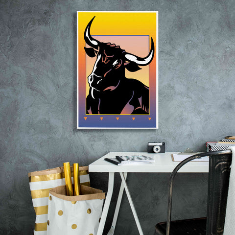 Image of 'Minotaur' by David Chestnutt, Giclee Canvas Wall Art,18 x 26