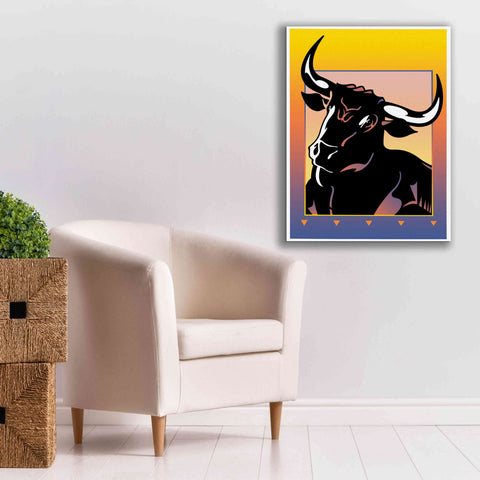 Image of 'Minotaur' by David Chestnutt, Giclee Canvas Wall Art,26 x 34