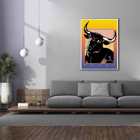 Image of 'Minotaur' by David Chestnutt, Giclee Canvas Wall Art,40 x 54