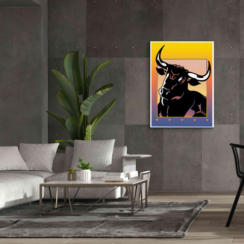 Image of 'Minotaur' by David Chestnutt, Giclee Canvas Wall Art,40 x 54