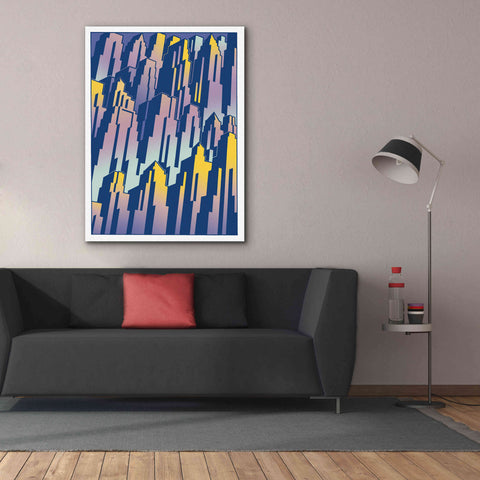 Image of 'New Cityscape Grad' by David Chestnutt, Giclee Canvas Wall Art,40 x 54