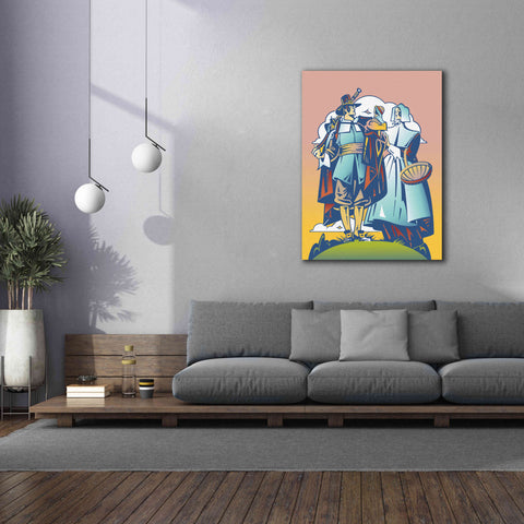 Image of 'New Pilgrim' by David Chestnutt, Giclee Canvas Wall Art,40 x 54