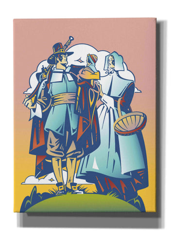 Image of 'New Pilgrim' by David Chestnutt, Giclee Canvas Wall Art