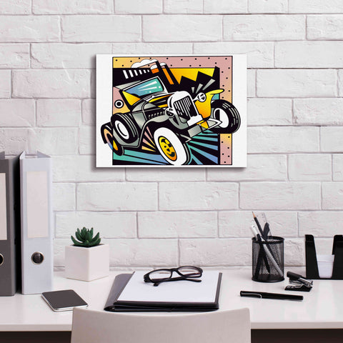 Image of 'Old Auto' by David Chestnutt, Giclee Canvas Wall Art,16 x 12