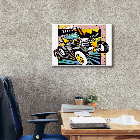 Image of 'Old Auto' by David Chestnutt, Giclee Canvas Wall Art,24 x 20