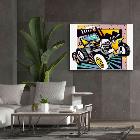 Image of 'Old Auto' by David Chestnutt, Giclee Canvas Wall Art,54 x 40