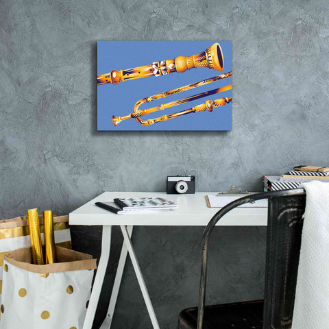 Image of 'Old Instruments' by David Chestnutt, Giclee Canvas Wall Art,18 x 12