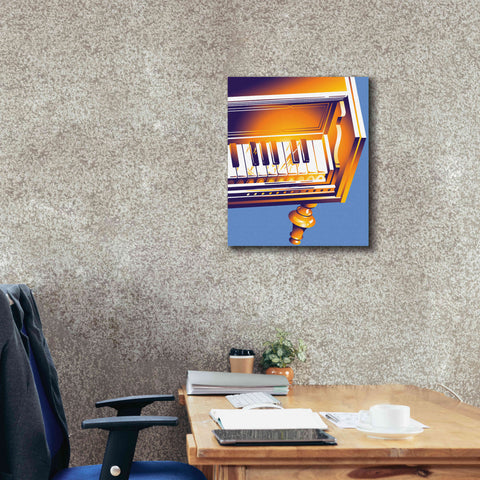 Image of 'Old Piano' by David Chestnutt, Giclee Canvas Wall Art,20 x 24