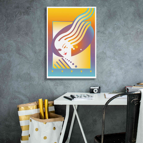 Image of 'Salon' by David Chestnutt, Giclee Canvas Wall Art,18 x 26