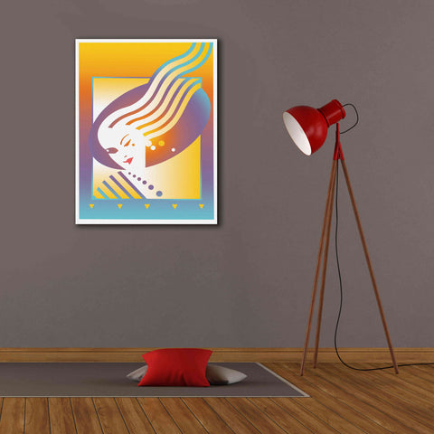 Image of 'Salon' by David Chestnutt, Giclee Canvas Wall Art,26 x 34