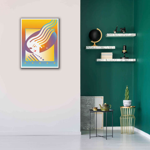 Image of 'Salon' by David Chestnutt, Giclee Canvas Wall Art,26 x 34