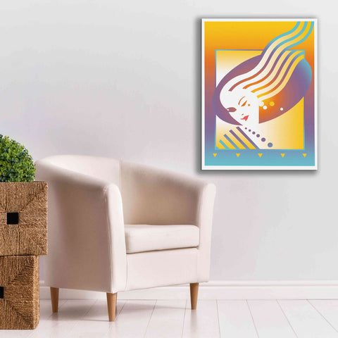 Image of 'Salon' by David Chestnutt, Giclee Canvas Wall Art,26 x 34