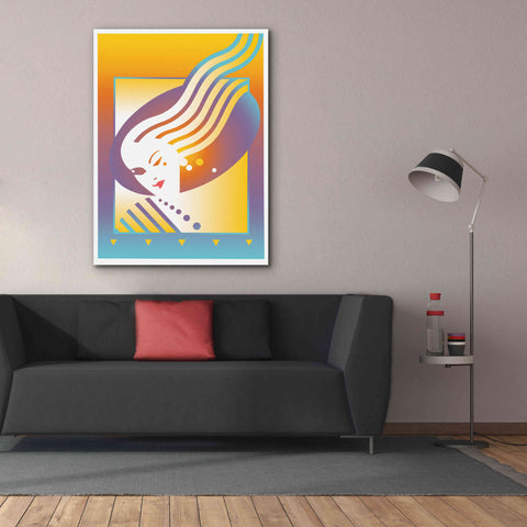 Image of 'Salon' by David Chestnutt, Giclee Canvas Wall Art,40 x 54