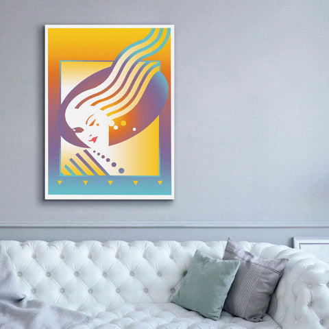 Image of 'Salon' by David Chestnutt, Giclee Canvas Wall Art,40 x 54