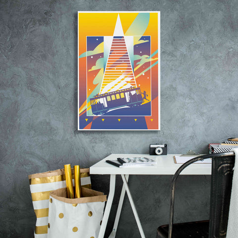 Image of 'San Francisco' by David Chestnutt, Giclee Canvas Wall Art,18 x 26