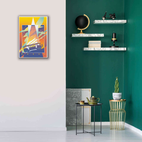 Image of 'San Francisco' by David Chestnutt, Giclee Canvas Wall Art,18 x 26