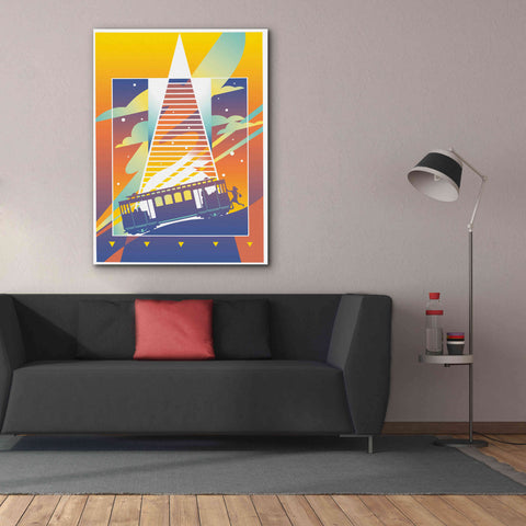 Image of 'San Francisco' by David Chestnutt, Giclee Canvas Wall Art,40 x 54