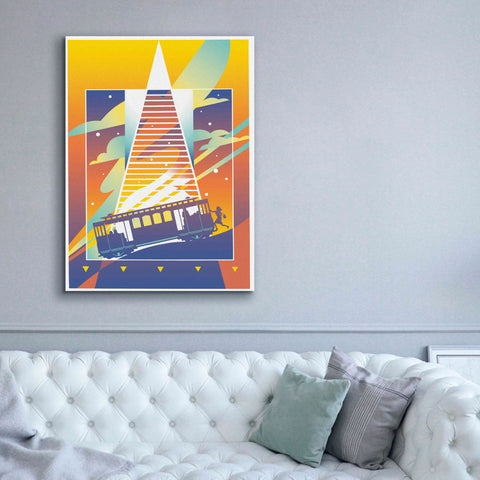 Image of 'San Francisco' by David Chestnutt, Giclee Canvas Wall Art,40 x 54