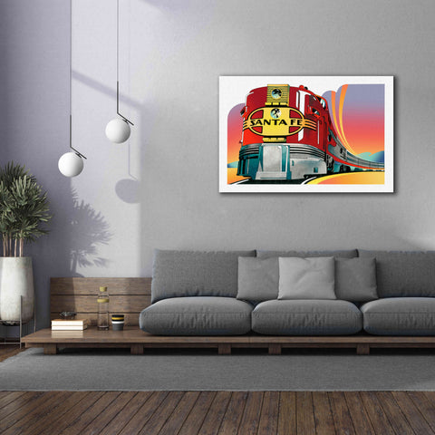 Image of 'Santa Fe' by David Chestnutt, Giclee Canvas Wall Art,60 x 40