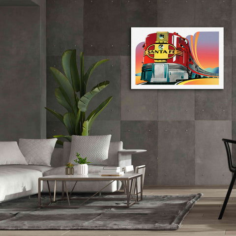 Image of 'Santa Fe' by David Chestnutt, Giclee Canvas Wall Art,60 x 40