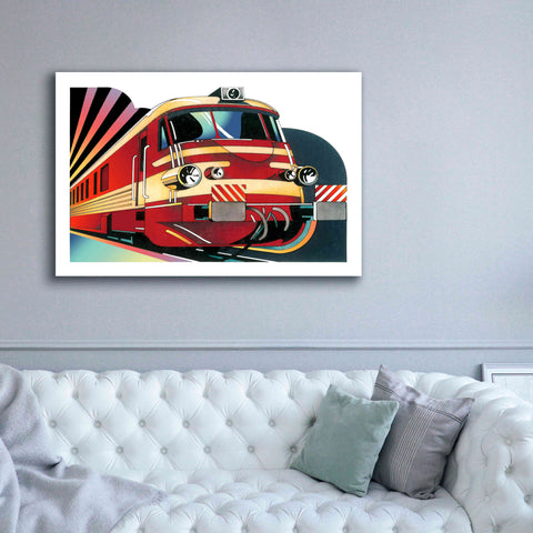 Image of 'SNCF' by David Chestnutt, Giclee Canvas Wall Art,60 x 40