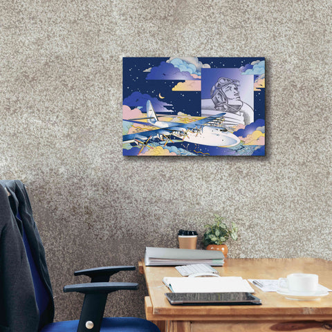 Image of 'Spruce Goose' by David Chestnutt, Giclee Canvas Wall Art,26 x 18