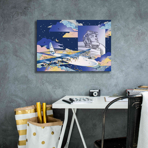 Image of 'Spruce Goose' by David Chestnutt, Giclee Canvas Wall Art,26 x 18