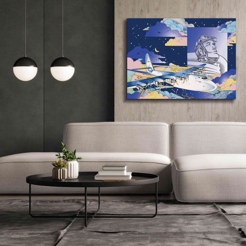 Image of 'Spruce Goose' by David Chestnutt, Giclee Canvas Wall Art,54 x 40