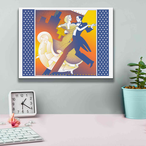 Image of 'Straussball' by David Chestnutt, Giclee Canvas Wall Art,16 x 12