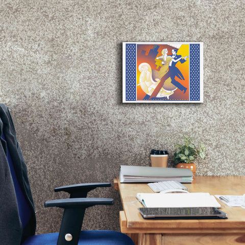 Image of 'Straussball' by David Chestnutt, Giclee Canvas Wall Art,16 x 12