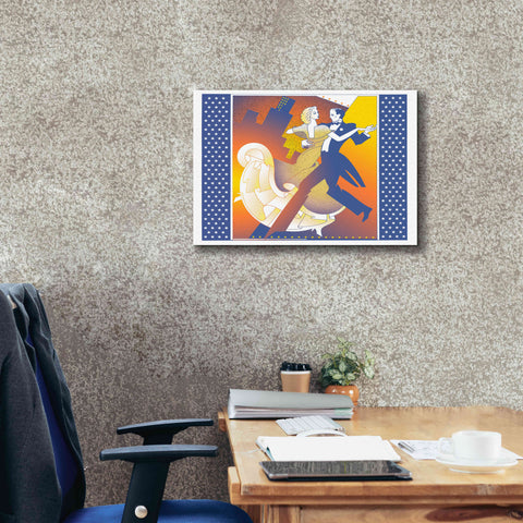 Image of 'Straussball' by David Chestnutt, Giclee Canvas Wall Art,24 x 20