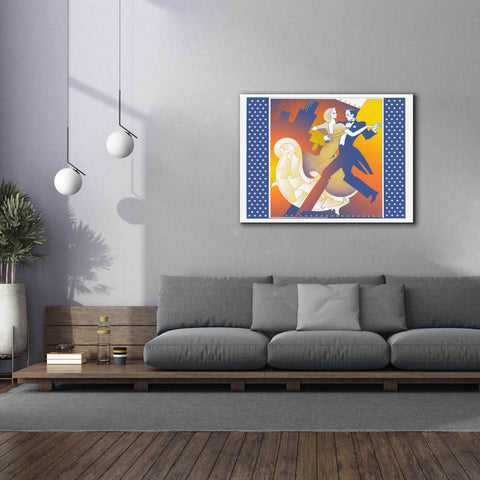 Image of 'Straussball' by David Chestnutt, Giclee Canvas Wall Art,54 x 40