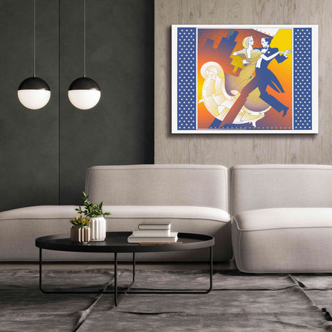 Image of 'Straussball' by David Chestnutt, Giclee Canvas Wall Art,54 x 40