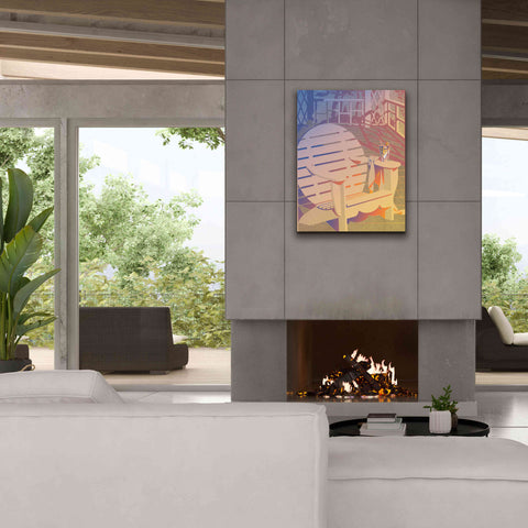 Image of 'Summer Porch' by David Chestnutt, Giclee Canvas Wall Art,26 x 34